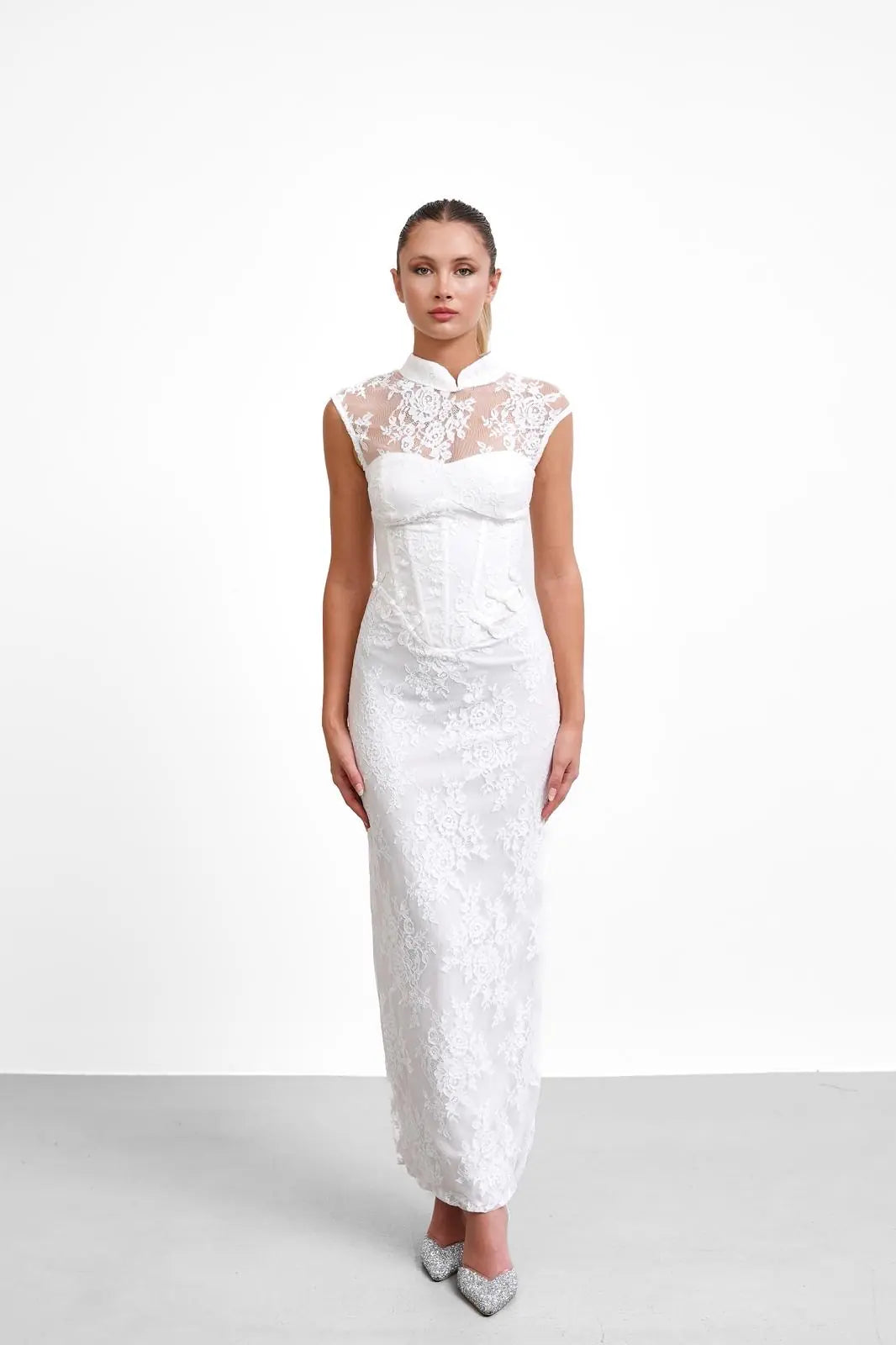 Emilia Lace Gown