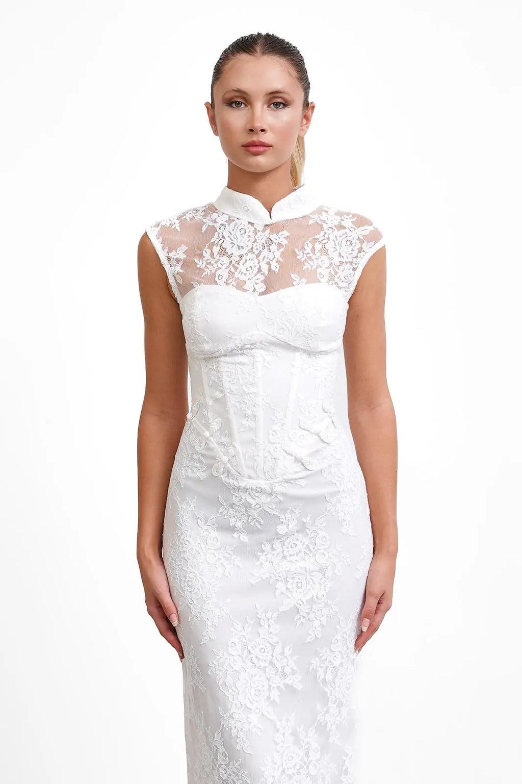 Emilia Lace Gown