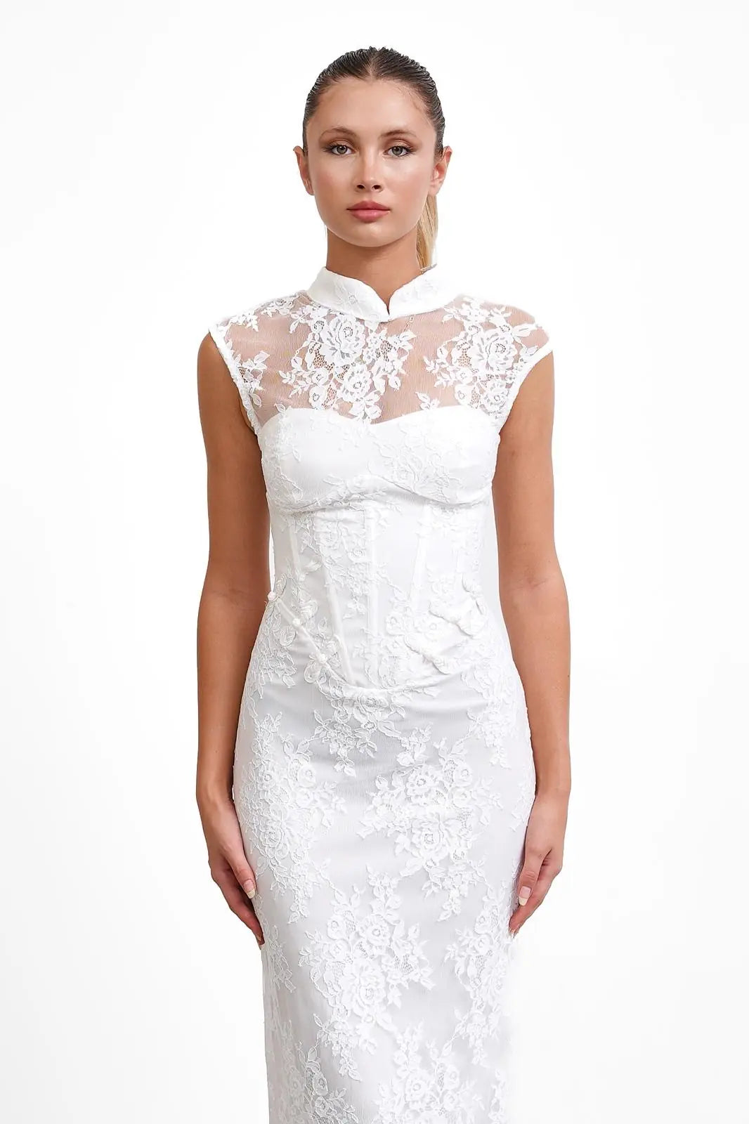 Emilia Lace Gown